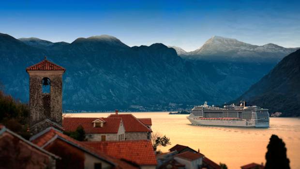 Boka Bay in Montenegro
